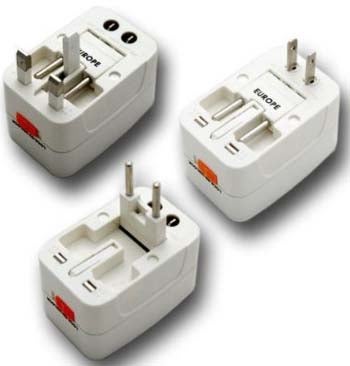 All In One Travel Power Plug Adapter. Travel Power Plug Adapter