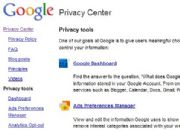The Google Privacy Center includes clear information and a video walk-through.