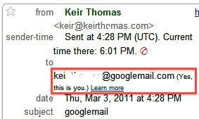 Gmail users can also use an @google-mail.com address. 