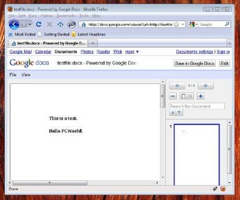 Google Docs Viewer lets you view all kinds of files online. 