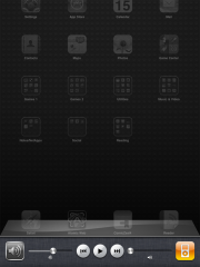 Multitasking and audio controls on iPad