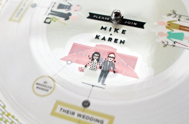 Artist and designer Kelli Anderson was asked to design a wedding card for 