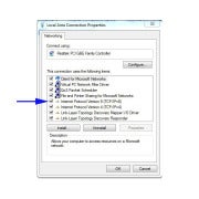 You can determine whether you have IPv4 and IPv6 drivers by looking in the Network Adapter Properties.
