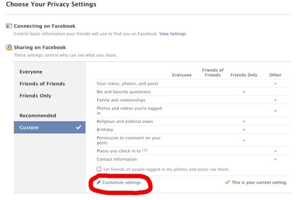 Facebook Photo Tagging: A Privacy Guide