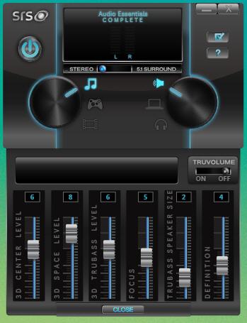 SRS Audio Essentials Enhances Sound to Awesome (but Addictive) Standards