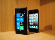 Lumia 800 with the iPhone 4S