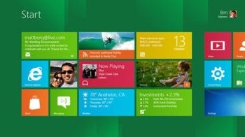 Windows 8 Metro-style interface