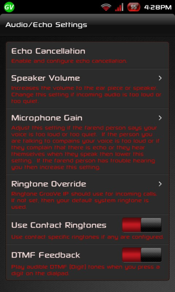 Once you have Groove IP installed, you'll need to tweak the audio settings a bit.