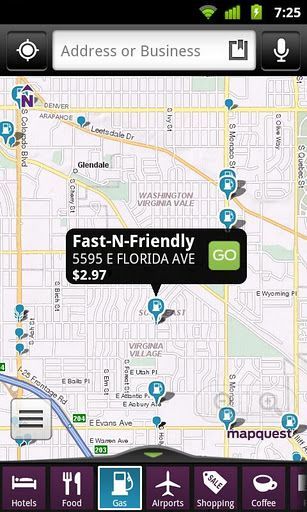 MapQuest for Android MapQuest. The stock Google Maps app is pretty good at