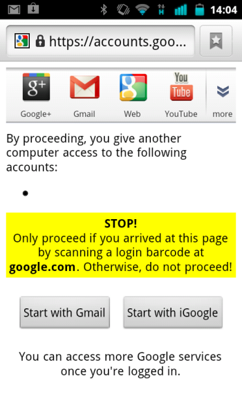 google-qrcode-login