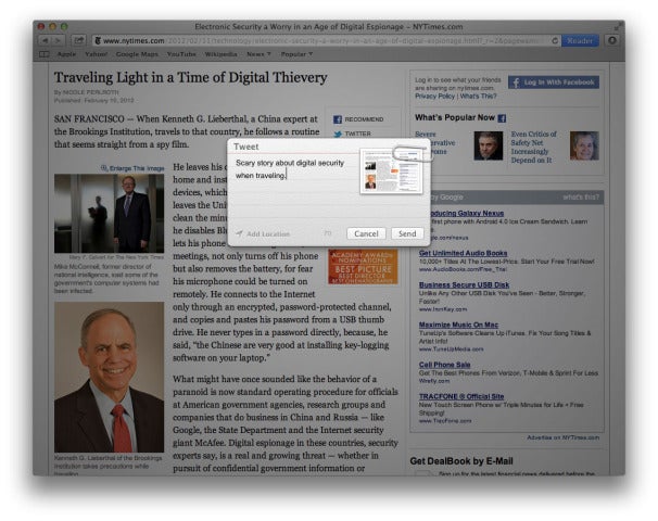 Mac OS X Mountain Lion:  A Hands-On Tour