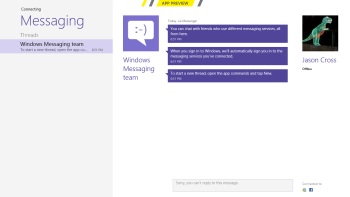 Windows 8 Consumer Preview Messaging