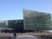 The Harpa Opera House. Quite a lovely venue.
