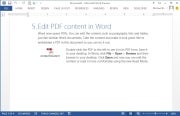 The Embed PDF feature in Word; click for full-size image. 