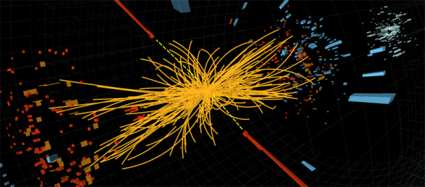 CERN's interpretation of what they expect to see from the decay of a Higgs boson