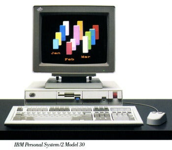 IBM PS/2 Model 30 ad