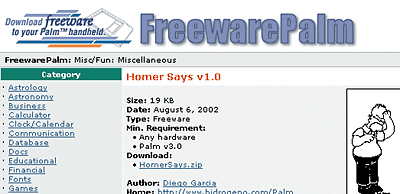 Pocket Freeware on 24 Categories Of Palmos And Pocket Pc Windows Mobile Pda Freeware