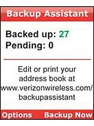 Verizon Wireless Backup