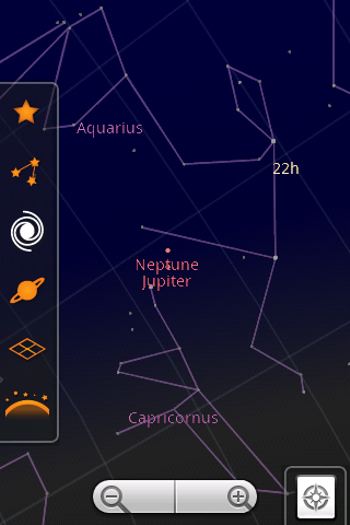 Google Sky Map was officially introduced Tuesday, just one day after 