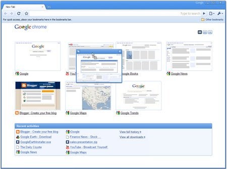 google chrome beta. New Google Chrome Beta - More